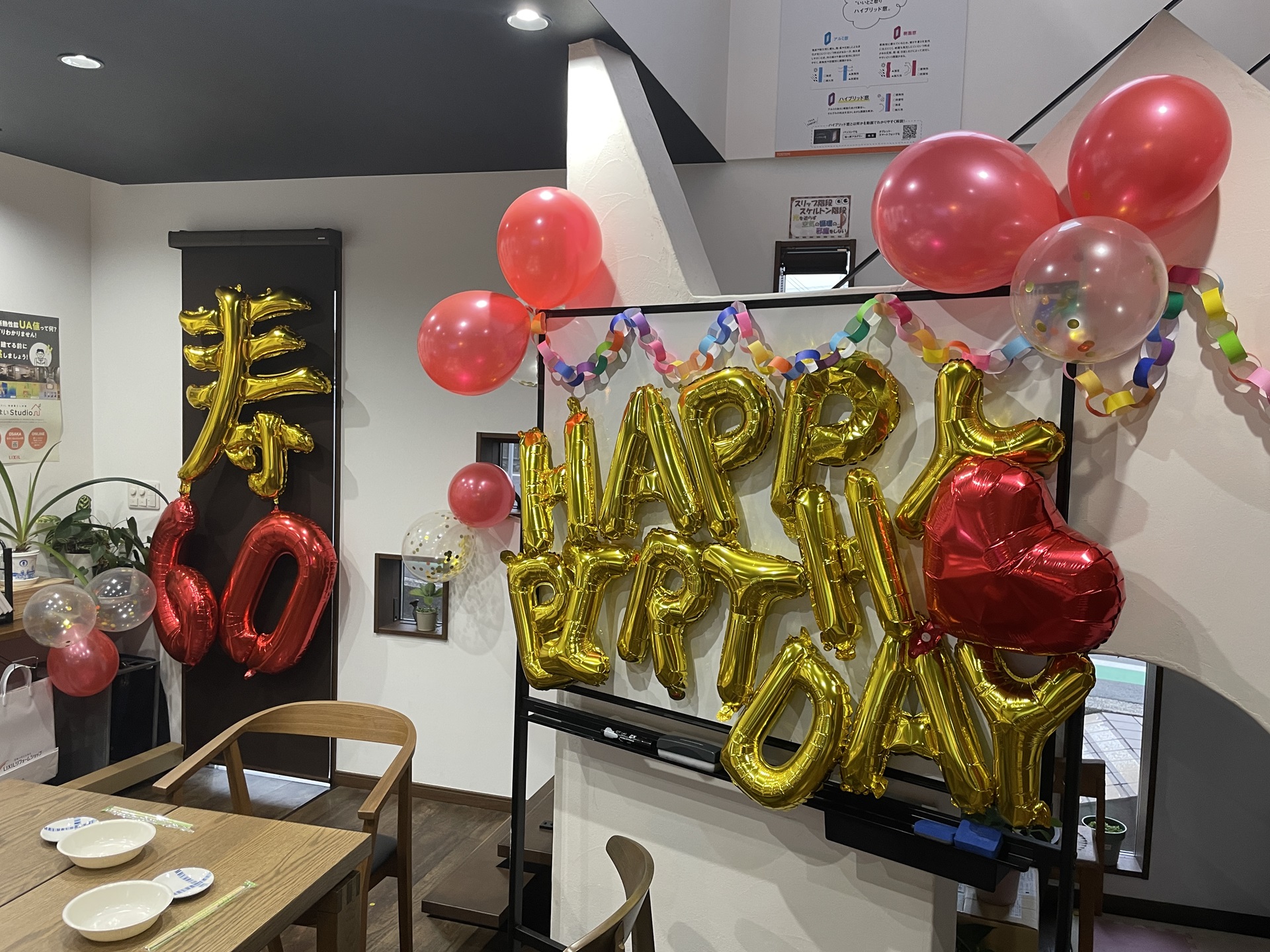 誕生日＆還暦祝い