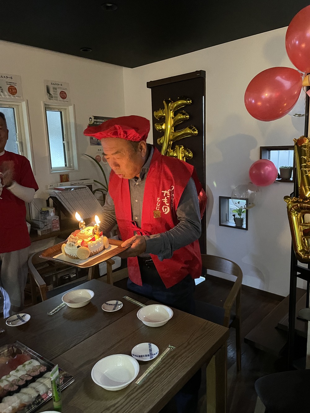 誕生日＆還暦祝い