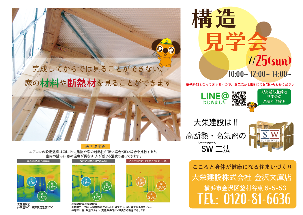 構造見学会 ~横須賀市森崎~